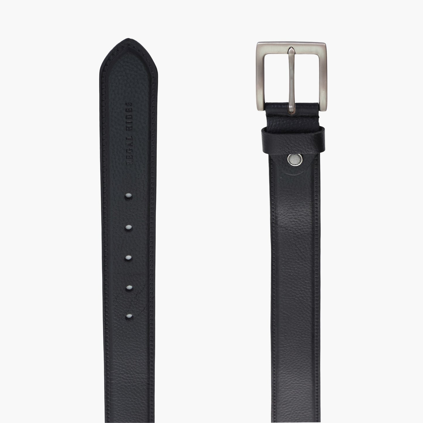 B05 NDM black leather belt
