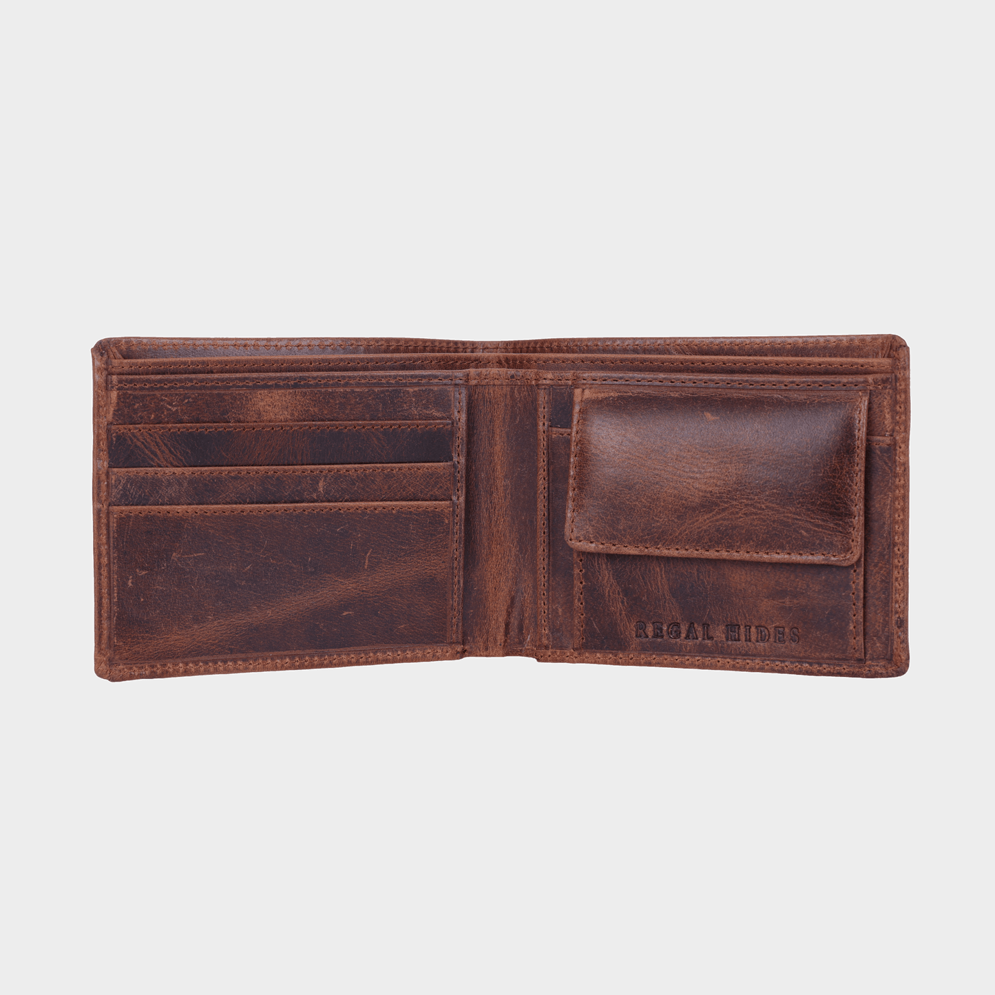 W06 Regal rustics tan bi-fold