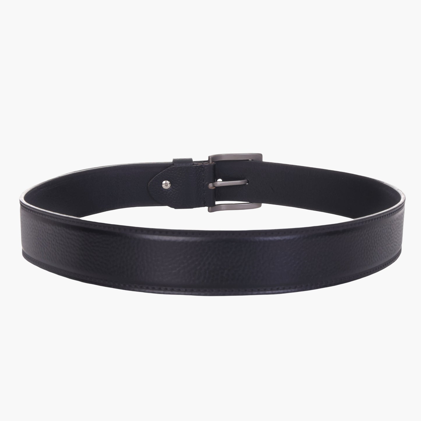 B05 NDM black leather belt