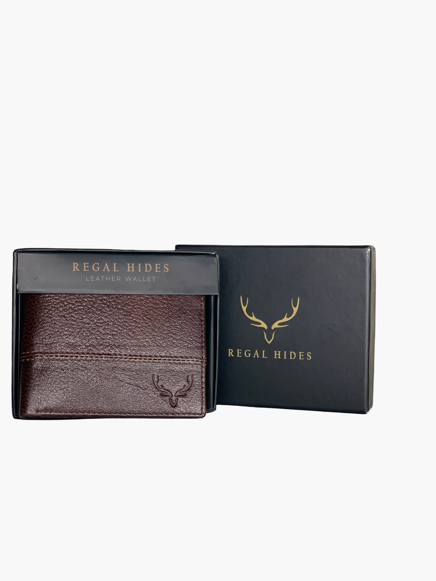 W04 Regal grind brown bi-fold