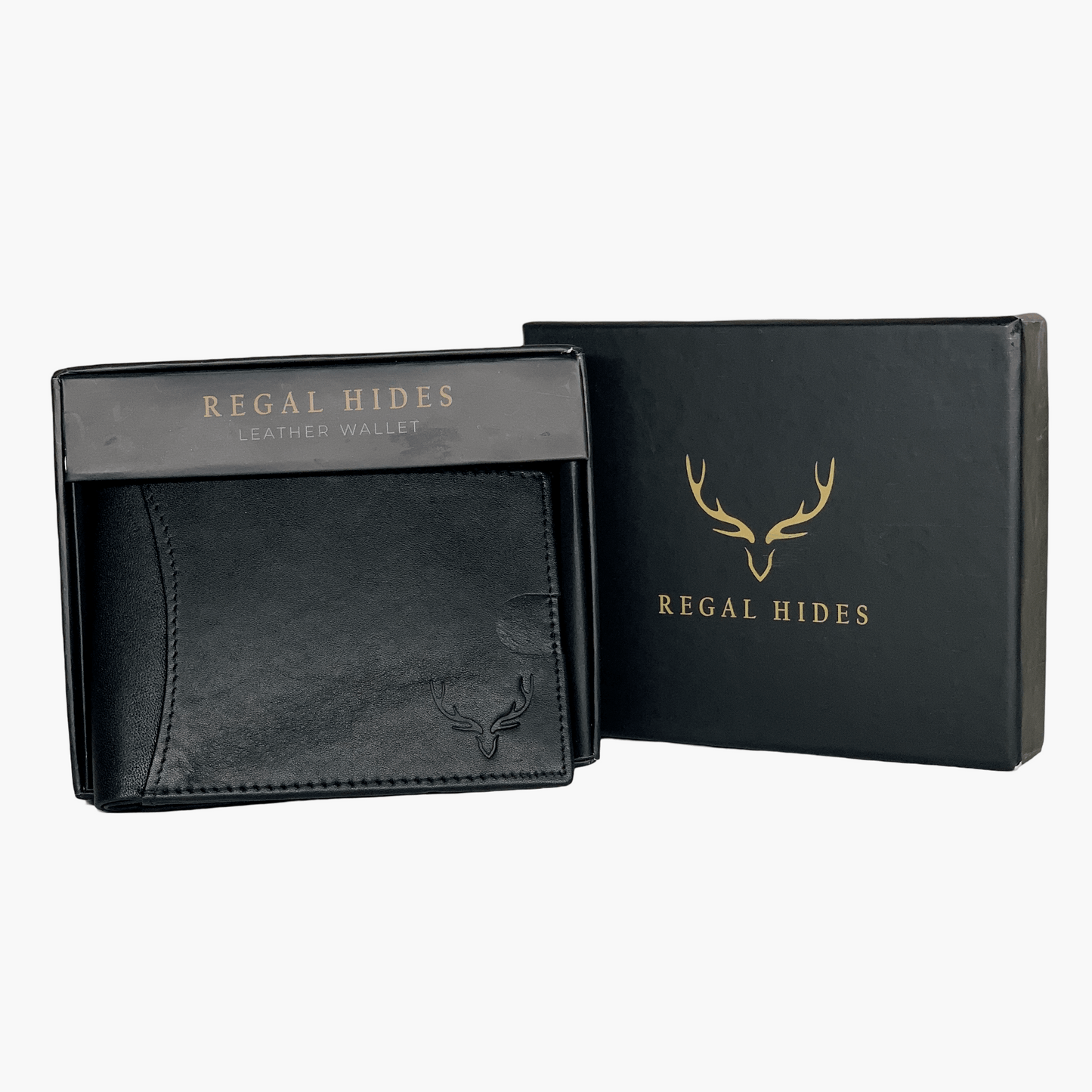 W07 Regal slimline black bi-fold