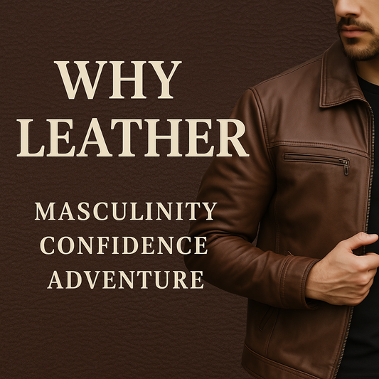 Why Leather? A Symbol of Masculinity, Confidence, and Adventure