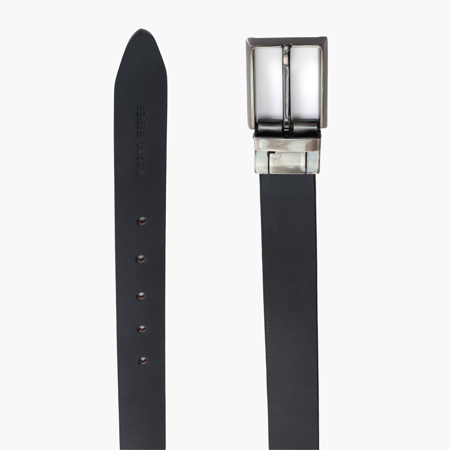B03 Black reversible leather belt