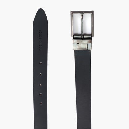 B03 Black reversible leather belt