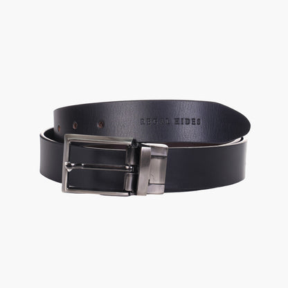 B03 Black reversible leather belt