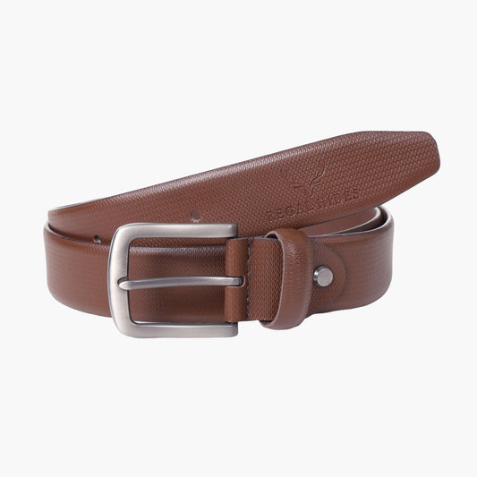 B06 Italian brown leather belt
