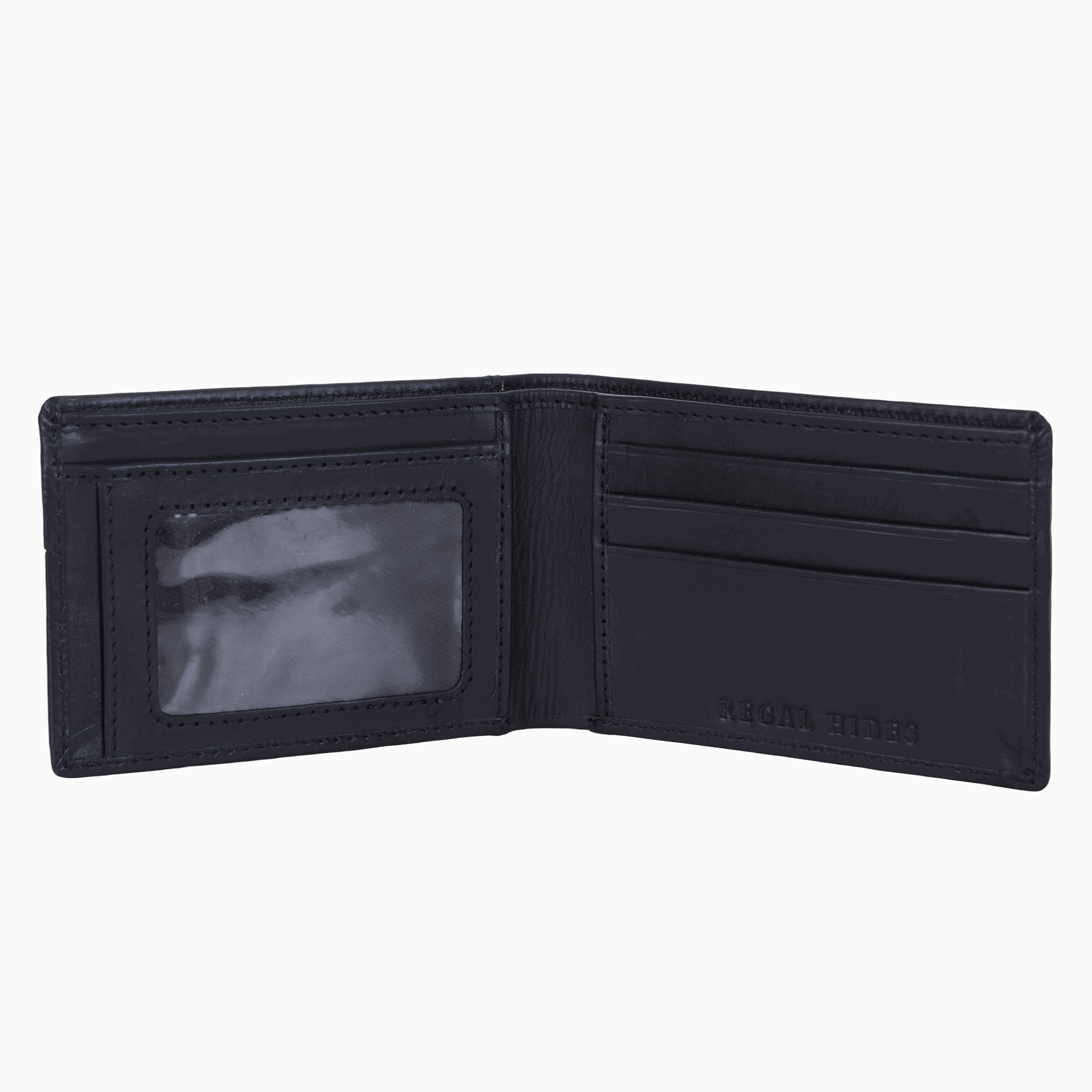 W07 Regal slimline black bi-fold