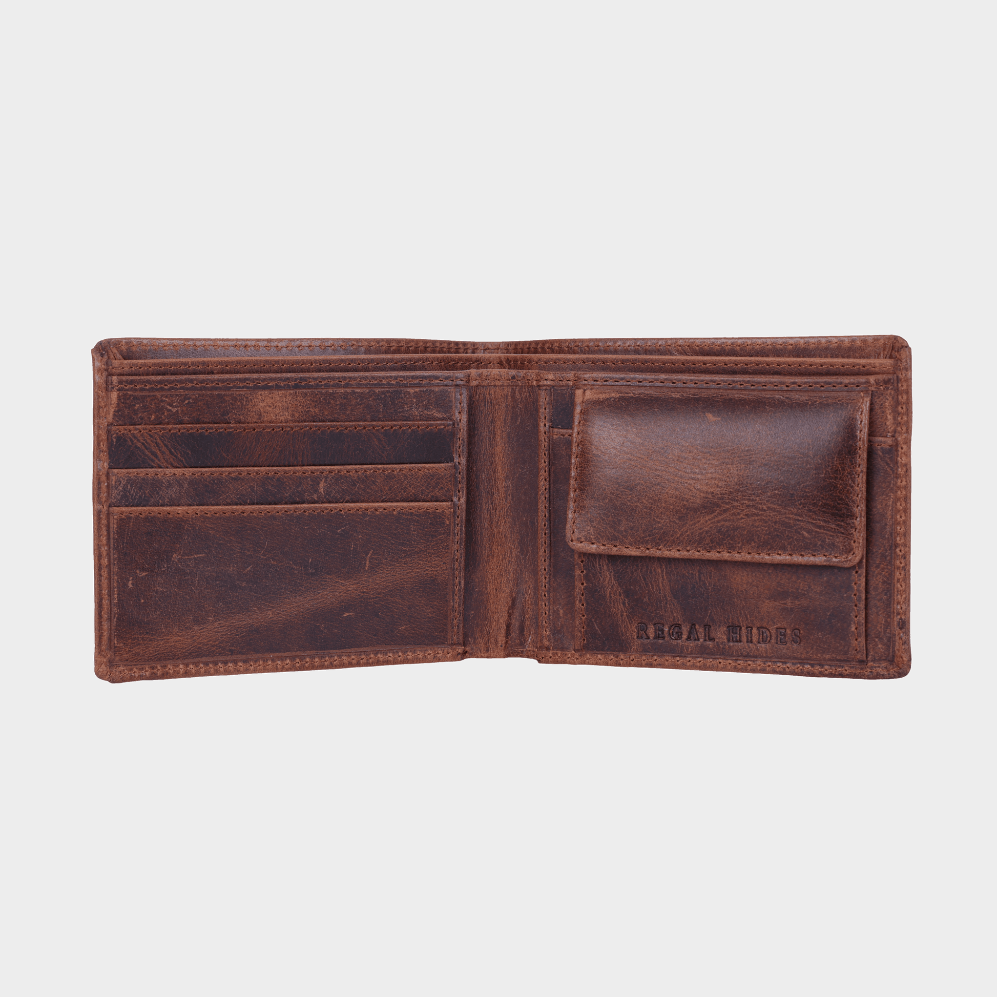 W06 Regal rustics tan bi-fold