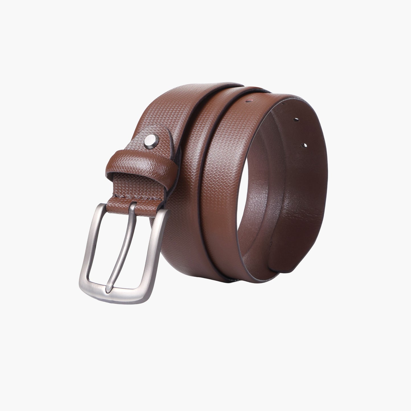 B06 Italian brown leather belt