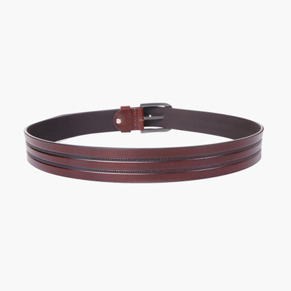B10 Casual brown leather belt