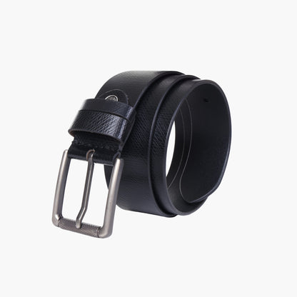 B02 Spanish textured leather belt