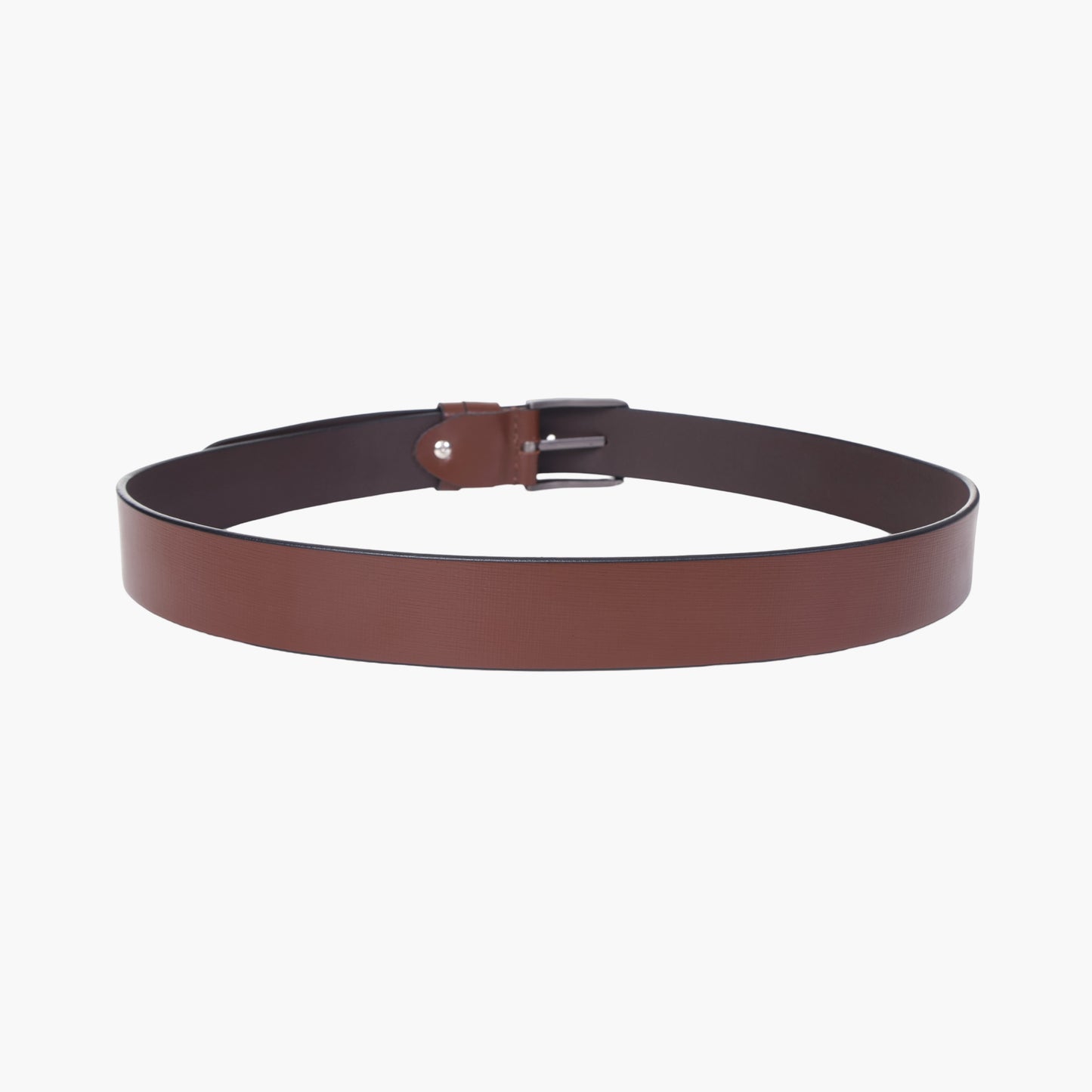 B09 Formal spanish Brown leather belt
