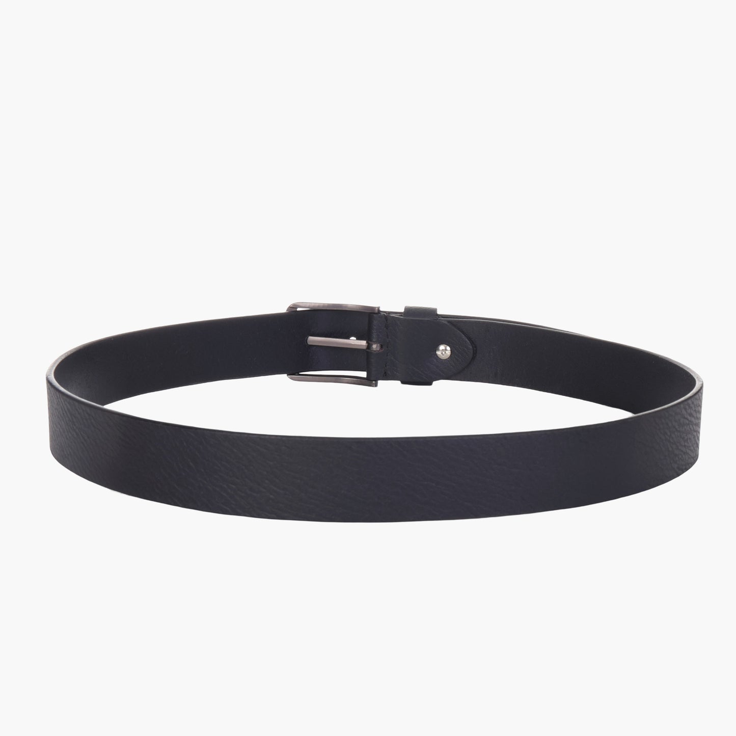 B07 Black soft leather belt