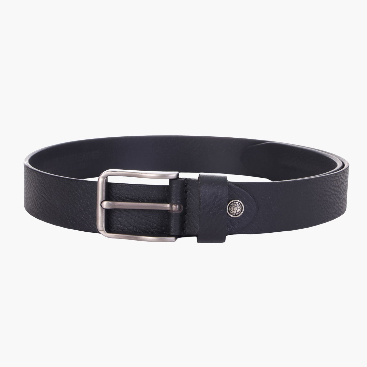 B07 Black soft leather belt