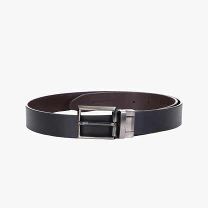 B03 Black reversible leather belt