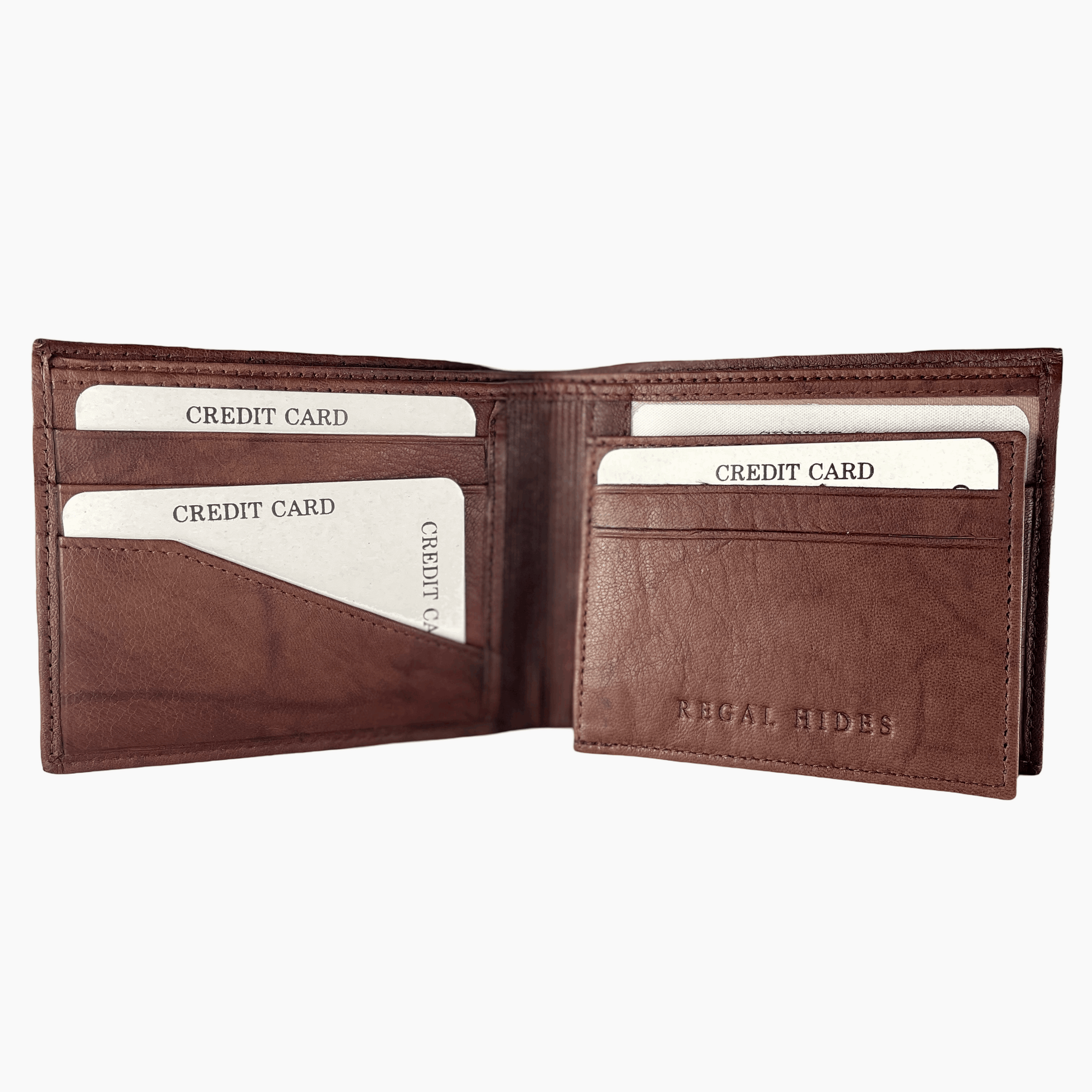 W11 Regal classics brown bi-fold