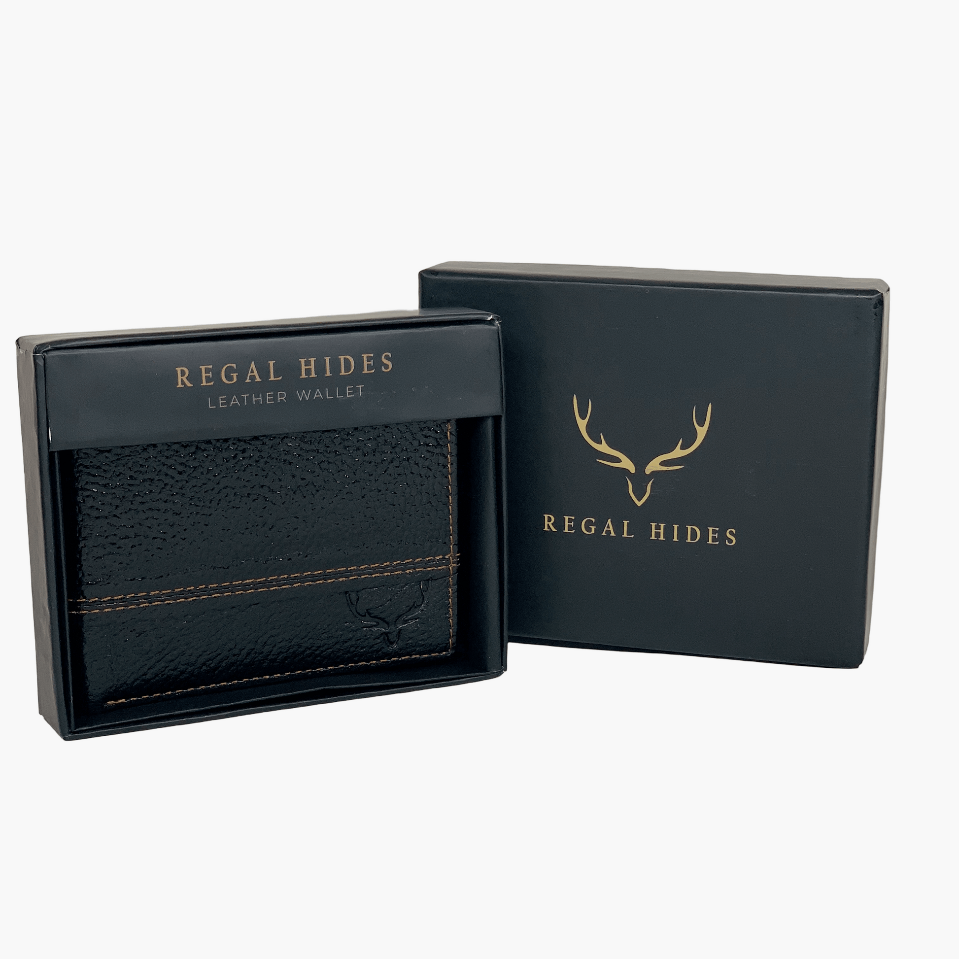 W04 Regal grind black bi-fold